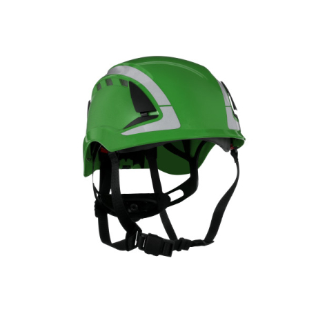 Casque de sécurité 3M SecureFit X5004V-CE vert, ventilé et réfléchissant