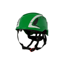 Casque de sécurité 3M SecureFit X5004V-CE vert, ventilé et réfléchissant