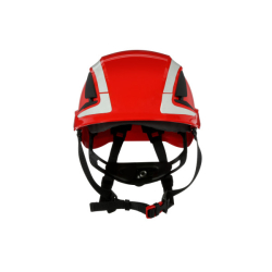 Casque de sécurité 3M SecureFit X5005V-CE rouge, ventilé et réfléchissant