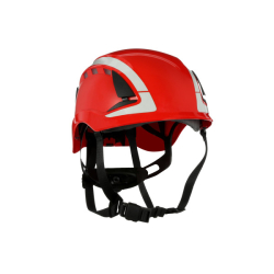 Casque de sécurité 3M SecureFit X5005V-CE rouge, ventilé et réfléchissant