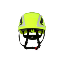 Casque de sécurité 3M SecureFit X5014V-CE vert HV, ventilé et réfléchissant