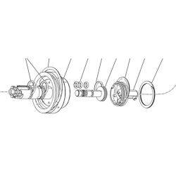 Kit complet piston pneumatique CS pour Fusion FX