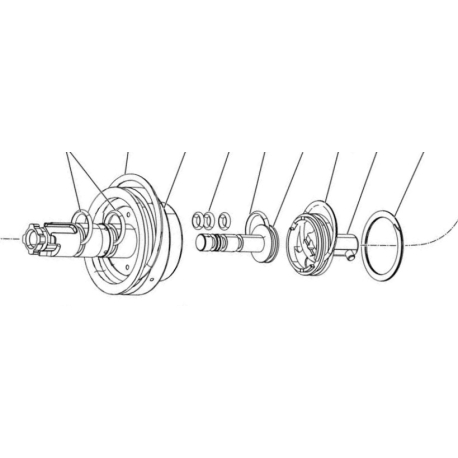 Kit complet piston pneumatique CS pour Fusion FX