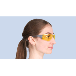 Lunettes de sécurité Adapt Contrast Moldex revêtement anti-buée et anti-rayures, filtre UV