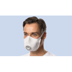 20 masques coques antipoussière FFP2 NR D avec soupape MOLDEX Smart Solo