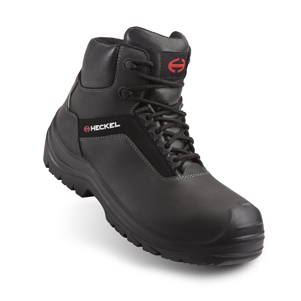 Chaussures de sécurité HECKEL Suxxeed Offroad Black HIGH S3 CI SRC - AFS -  Application Fast Set